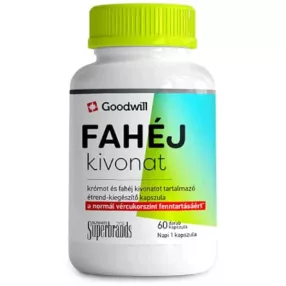 FAHÉJ KIVONAT KRÓM ÉK KAPSZ 60X GOODWILL
