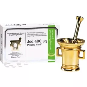 JÓD 400MCG ÉTRKIEG TABLETTA 120X PHNORD
