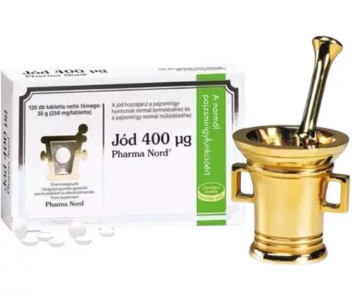 JÓD 400MCG ÉTRKIEG TABLETTA 120X PHNORD
