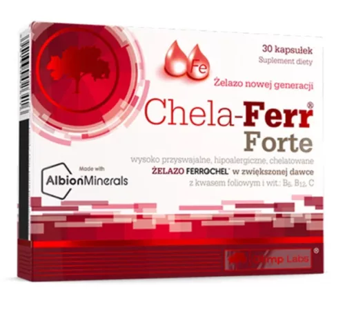 OLIMPL CHELA-FERR FORTE KAPSZULA 30X