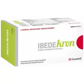 IBEDEKRON ÉTRENDKIEGÉSZÍTŐ KAPSZULA 60X