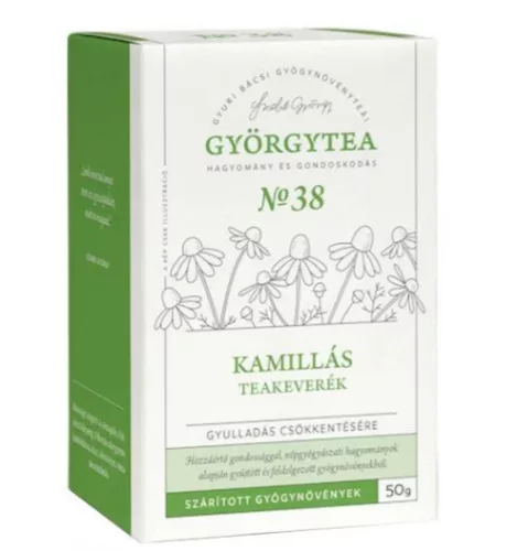 GYÖRGYTEA KAMILLÁS TEAKEVERÉK 50G