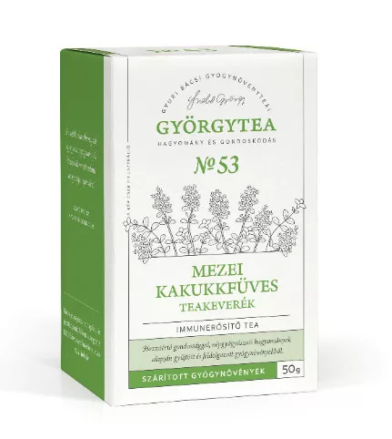 GYÖRGYTEA MEZEI KAKUKKFÜVES TEAKEV 50G