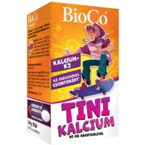 TINI KALCIUM RÁGÓTABLETTA 90X BIOCO