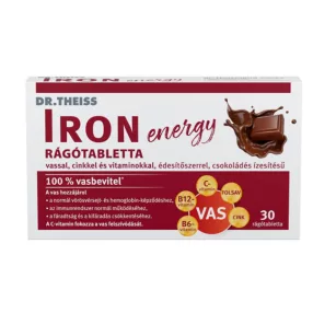 DR.THEISS IRON ENERGY RÁGÓTABL CSOKI 30X