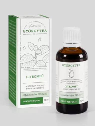GYÖRGYTEA CITROMFŰ ALKOHOLOS KIVONAT50ML