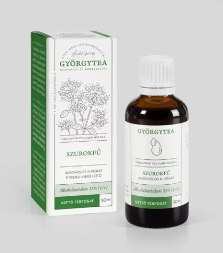 GYÖRGYTEA SZUROKFŰ ALKOHOLOS KIVONAT50ML