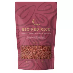PRANA BIO RIZS VÖRÖS 250G