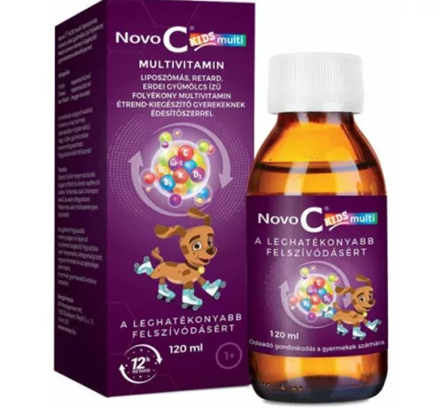 NOVO C KIDS MULTI LIPOSZÓMR ERDGYÜM120ML