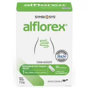 ALFLOREX ÉLŐFLÓRÁS ÉTRENDKIEG KAPSZ 30X