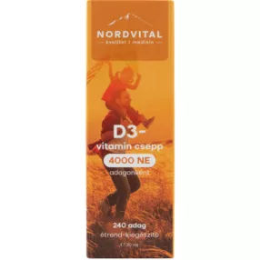 NORDVITAL D3 VITAMIN 4000NE CSEPP 30ML
