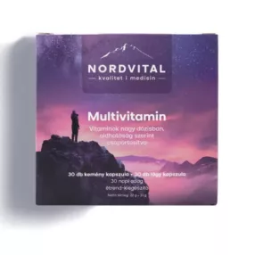 NORDVITAL MULTIVIT LÁGY+KEM KAPSZ 30+30X
