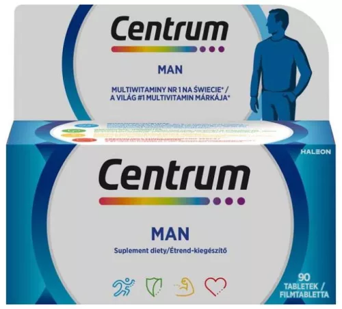 CENTRUM MAN FILMTABLETTA 90X
