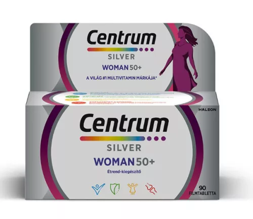 CENTRUM SILVER WOMAN 50+ FILMTBL 90X
