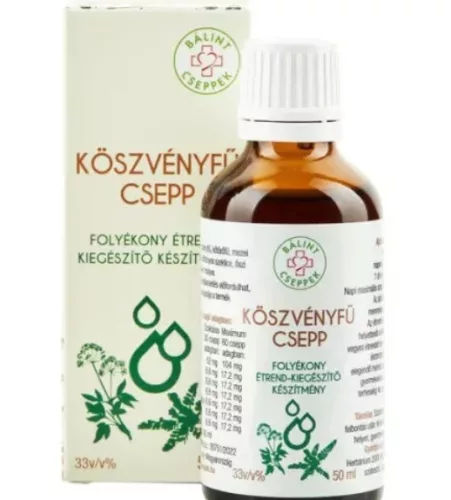 BÁLINT CSEPPEK KÖSZVÉNYFŰ CSEPP 50ML
