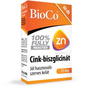 CINK-BISZGLICINÁT 25MG TABL 60X BIOCO