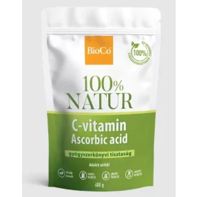 100% NATUR C VITAMIN POR 400G BIOCO