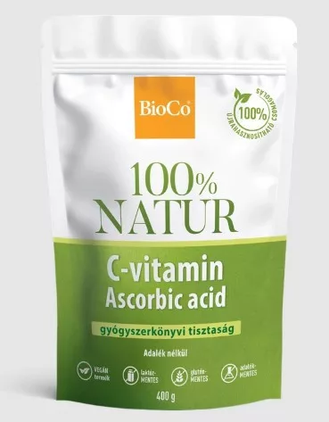 100% NATUR C VITAMIN POR 400G BIOCO