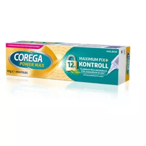 COREGA MAXIMUM FIX+ KONTROLL MENTOLOS40G