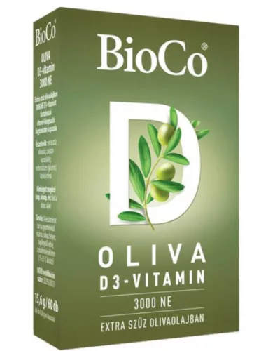 OLIVA D3 3000NE LÁGYZSEL KAPSZ 60X BIOCO