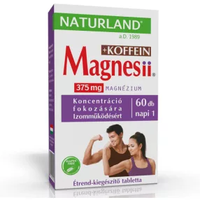 MAGNESII KOFFEIN TABLETTA 60X NLAND
