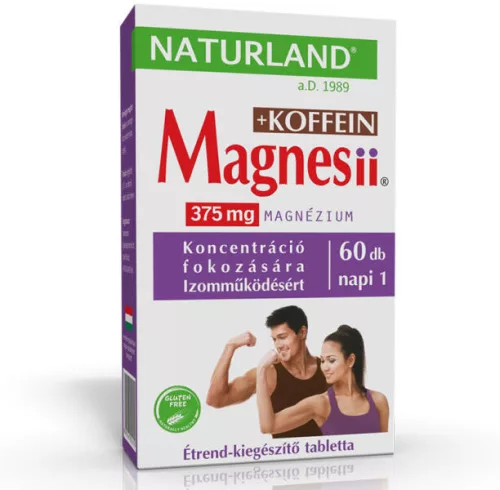MAGNESII KOFFEIN TABLETTA 60X NLAND