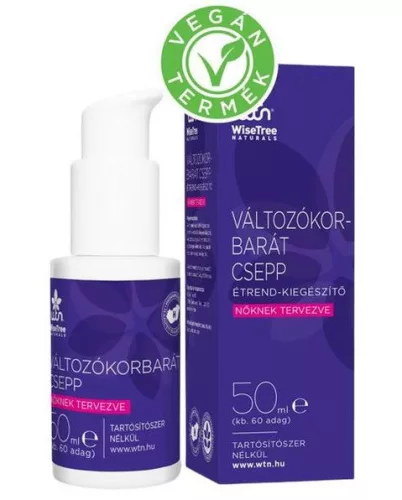 WISETREENAT VÁLTOZÓKORBARÁT CSEPPEK 50ML