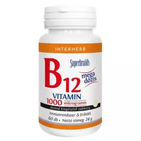 INTERHERB B12 1000MCG TABLETTA 60X