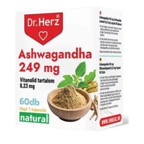 DR.HERZ ASHWAGANDHA 249MG KAPSZULA 60X
