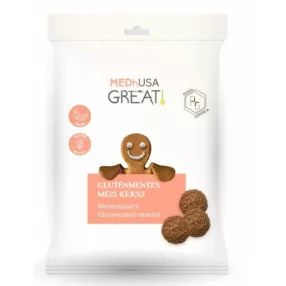 MEDHUSA GREAT! MÉZI GLUTÉNMENT KEKSZ 55G