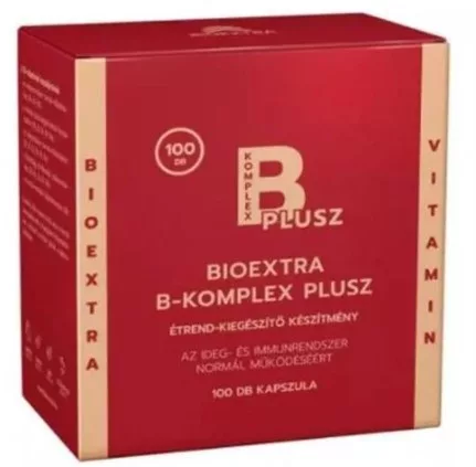 B KOMPLEX PLUSZ ÉTRKIEG KAPSZ 100X BIOX