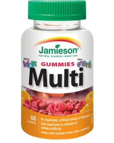 JAMIESON MULTIKIDS GUMMIES PASZTILLA 60X