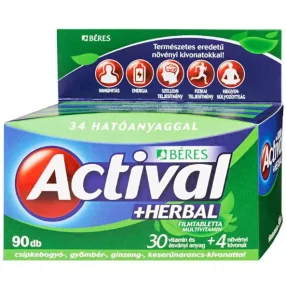 ACTIVAL +HERBAL FILMTABLETTA 90X