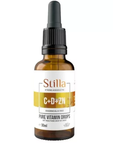 STILLA C+ D+ ZN ÉTRENDKIEG CSEPPEK 30ML