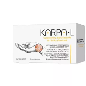 KARPA-L GYÓGYNÖVÉNYTARTALMÚ KAPSZULA 60X