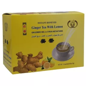 SUNMOON MÉZ CITROM GYÖMBÉR TEA INST 15X