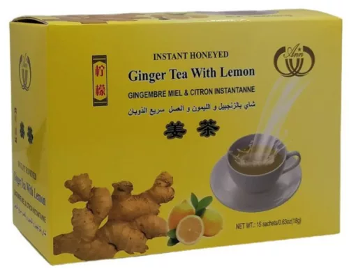 SUNMOON MÉZ CITROM GYÖMBÉR TEA INST 15X