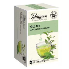 PATIKÁRIUM ZÖLDTEA 20X 1,5G FILTERES