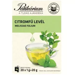 PATIKÁRIUM CITROMFŰLEVÉL ORV TEA 20X 1G