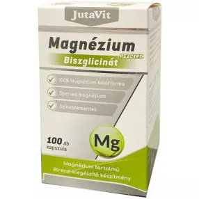 JUTAVIT MAGNÉZIUM-BISZGLIC KAPSZULA 100X