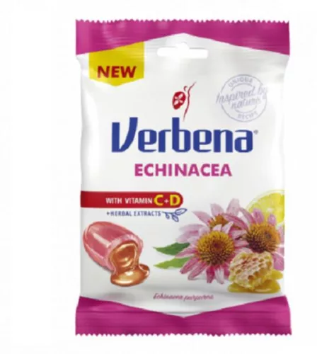 VERBENA ECHINACEA TÖLTÖTT KEMÉNYCUKOR60G