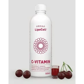 LIPOCELL C-VITAMIN HUMINSAV MEGGYÍZ500ML