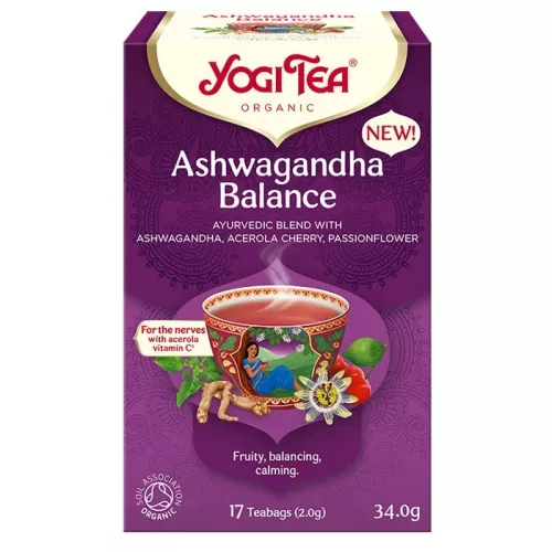 YOGITEA BIO EGYENSÚLY ASHWAGANDHA 17X