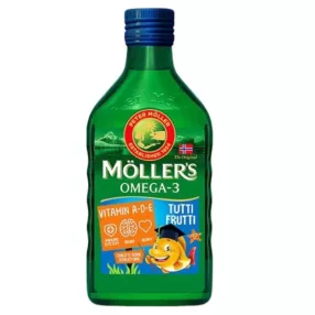 MÖLLERS HALOLAJ GYERMEK T-FRUTTI 250ML