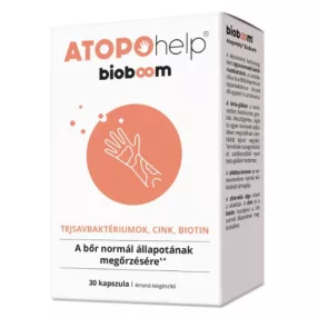 ATOPOHELP BIOBOOM ÉTRENDKIEG KAPSZ 30X