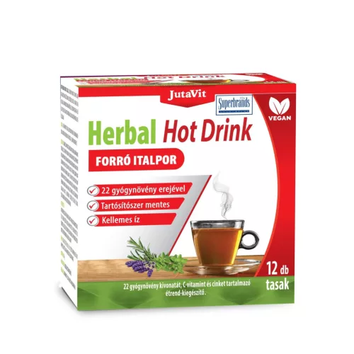 JUTAVIT HERBAL HOTDRINK POR FELN 12X