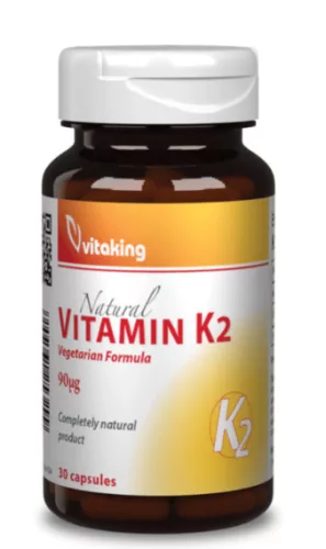 K2 VITAMIN 100MCG KAPSZULA 30X VITAKING