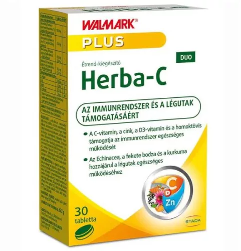 HERBA-C DUO ÉTRENDKIEG TABLETTA 30X