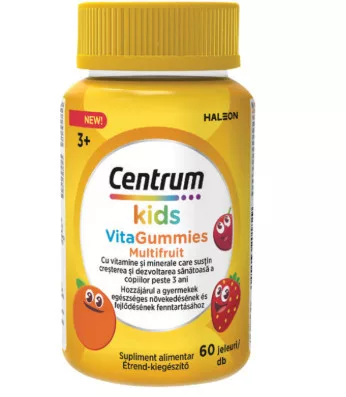 CENTRUM KIDS GUMIVITAMIN MULTIFRUIT 60X