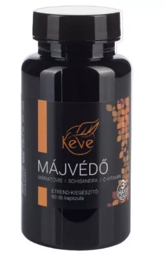 KEVE MÁJVÉDŐ ÉTRENDKIEG KAPSZULA 90X